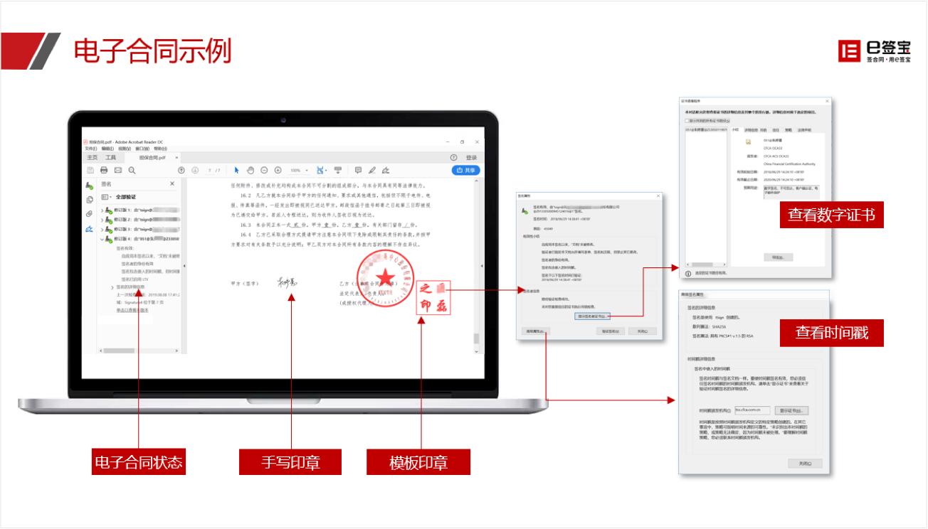 合同电子签章集成